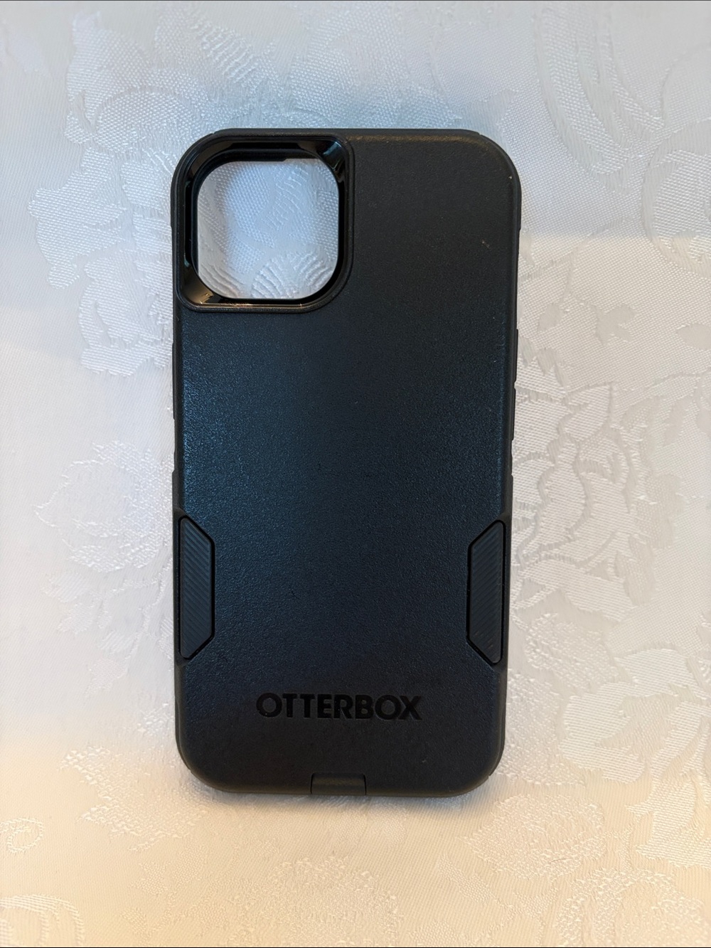 OtterBox Black Rugged Phone Case with Raised Camera Edge. IPHONE 13.